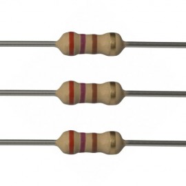 15pcs 270 Ohm Resistor 1/4W (0.25 Watt) Metal Film 5% Tolerance Resistor