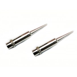 Pointed Tip Bit for 15w Soldering Iron (Silver) - Set of 2