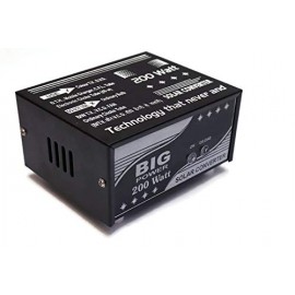 Zyme 200 W Converter for Home, Car, Boat, Solar Panel, Color TV , Dth Box, Mobile Charger, Cfl (12 V DC Power To 220 V)